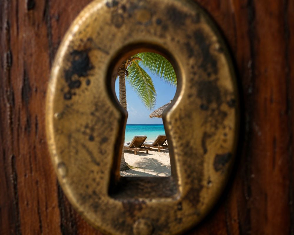 Vérifier sa porte d'entrée avant de partir en vacances